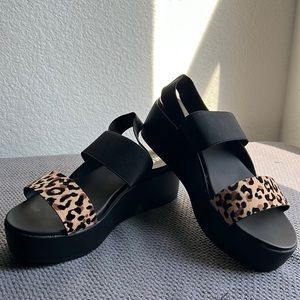 Girl Mia Wedge Sandals